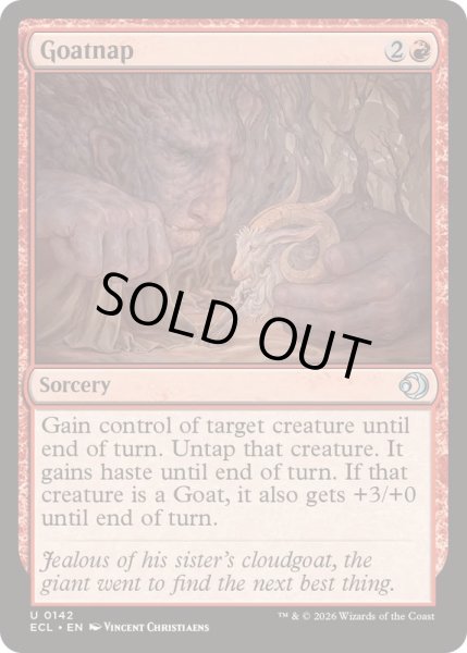 画像1: 山羊盗り/Goatnap《英語》【ECL】 (1)