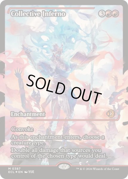 画像1: (FOIL)(ショーケース枠)集団業火/Collective Inferno《英語》【ECL】 (1)