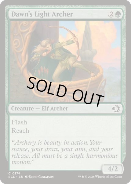 画像1: [EX+]曙光の射手/Dawn's Light Archer《英語》【ECL】 (1)