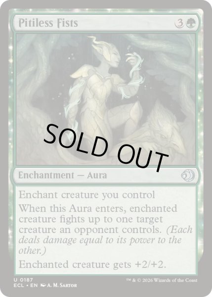 画像1: [EX+](FOIL)冷酷な拳/Pitiless Fists《英語》【ECL】 (1)