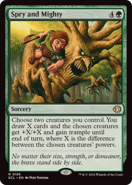 画像1: [EX+](FOIL)意気軒高/Spry and Mighty《英語》【ECL】 (1)