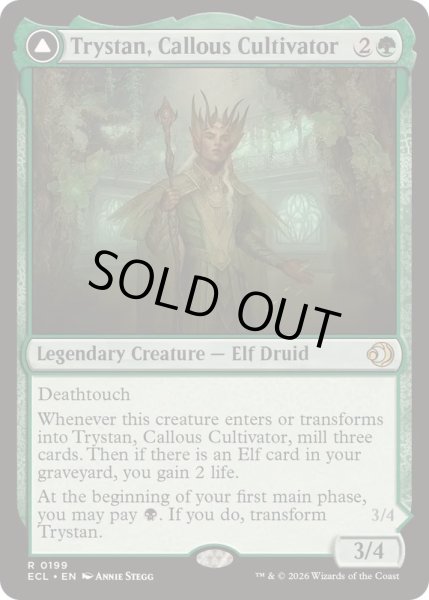 画像1: [EX+]無感情の栽培者、トリスタン/Trystan, Callous Cultivator《英語》【ECL】 (1)