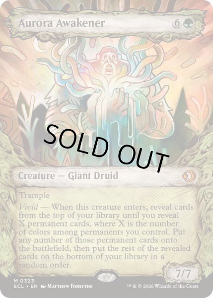 画像1: [EX+](ショーケース枠)オーロラの呼び起こす者/Aurora Awakener《英語》【ECL】 (1)