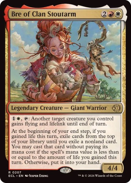 画像1: (FOIL)豪腕族のブレ/Bre of Clan Stoutarm《英語》【ECL】 (1)