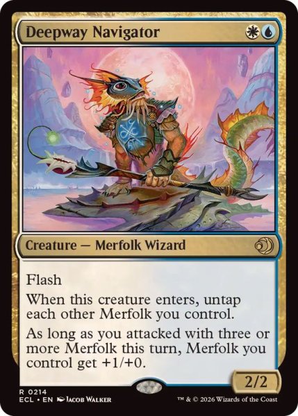 画像1: 深路の航行者/Deepway Navigator《英語》【ECL】 (1)