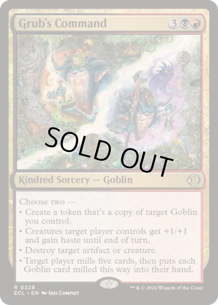 画像1: グラブの命令/Grub's Command《英語》【ECL】 (1)