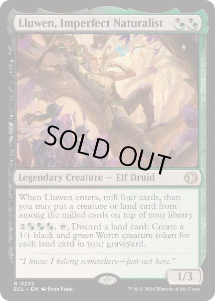 画像1: [EX+](FOIL)不完全な自然体、ルーウェン/Lluwen, Imperfect Naturalist《英語》【ECL】 (1)