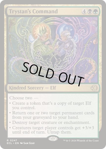 画像1: [EX+](FOIL)トリスタンの命令/Trystan's Command《英語》【ECL】 (1)