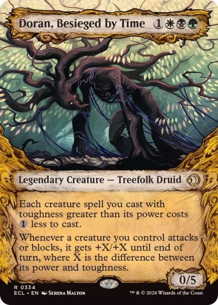 画像1: (FOIL)(ショーケース枠)時に囲まれしドラン/Doran, Besieged by Time《英語》【ECL】 (1)