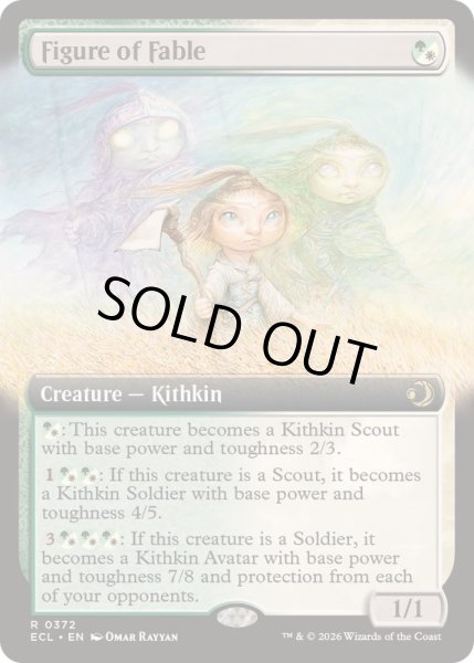 画像1: (フルアート)寓話の大立者/Figure of Fable《英語》【ECL】 (1)