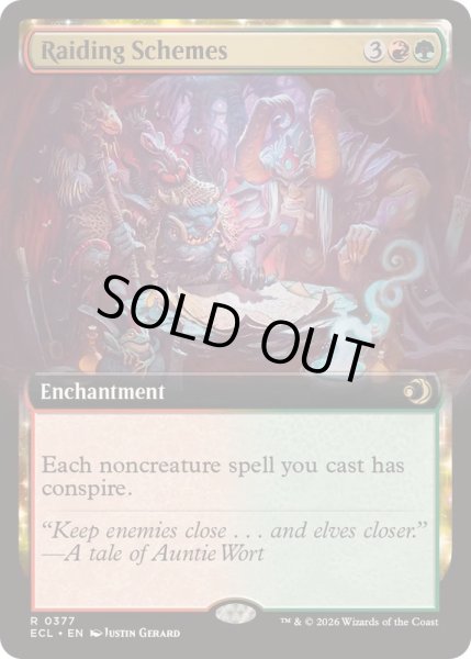 画像1: [EX+](フルアート)略奪の企て/Raiding Schemes《英語》【ECL】 (1)