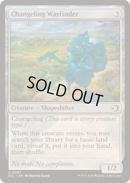 画像1: [EX+](FOIL)変わり身の道探し/Changeling Wayfinder《英語》【ECL】 (1)