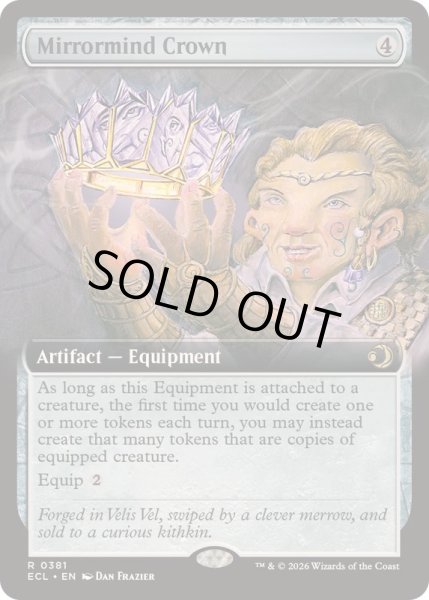 画像1: [EX+](FOIL)(フルアート)鏡心の王冠/Mirrormind Crown《英語》【ECL】 (1)