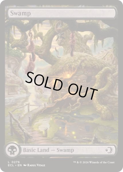 画像1: (フルアート)(0276)沼/Swamp《英語》【ECL】 (1)