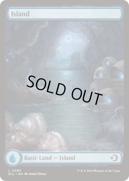 画像1: [EX+](フルアート)(0280)島/Island《英語》【ECL】 (1)