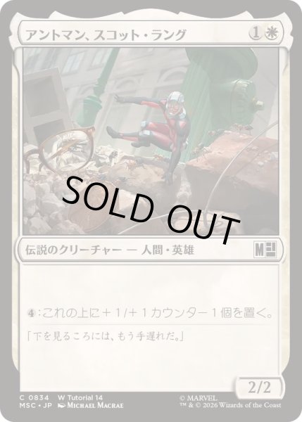 画像1: アントマン、スコット・ラング/Ant-Man, Scott Lang《日本語》【MSC】 (1)