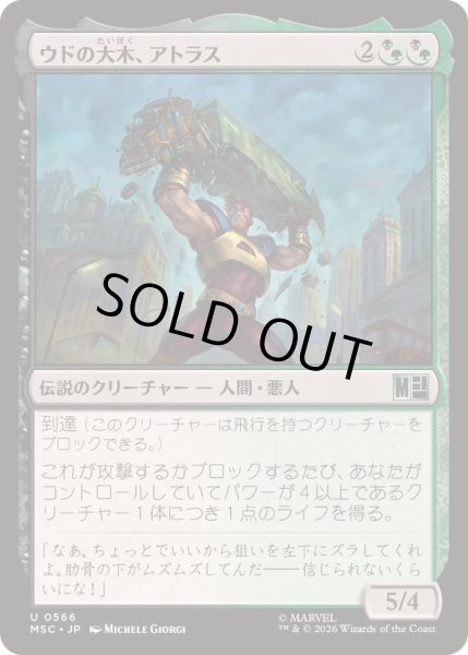 画像1: [EX+]ウドの大木、アトラス/Atlas, Sizable Stooge《日本語》【MSC】 (1)