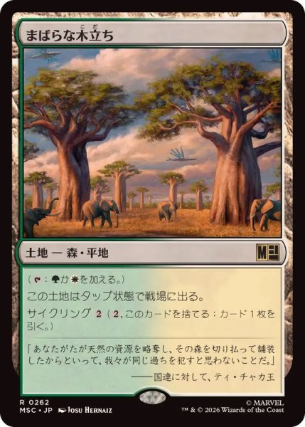 画像1: [EX+]まばらな木立ち/Scattered Groves《日本語》【MSC】 (1)