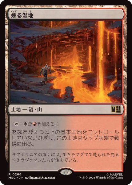 画像1: [EX+]燻る湿地/Smoldering Marsh《日本語》【MSC】 (1)