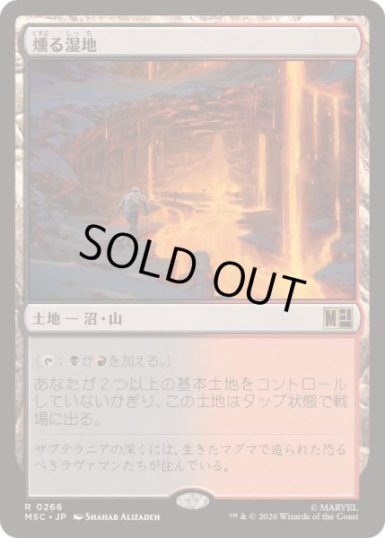 画像1: (サージFOIL)燻る湿地/Smoldering Marsh《日本語》【MSC】 (1)