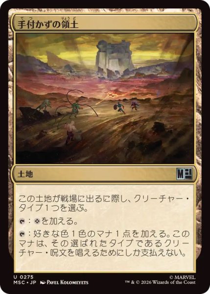 画像1: [EX+]手付かずの領土/Unclaimed Territory《日本語》【MSC】 (1)
