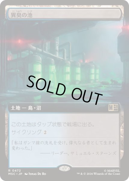 画像1: [EX+](フルアート)異臭の池/Fetid Pools《日本語》【MSC】 (1)
