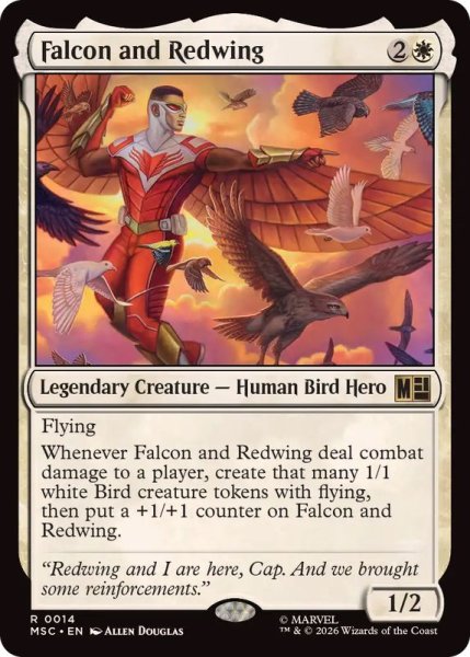 画像1: ファルコンとレッドウイング/Falcon and Redwing《英語》【MSC】 (1)