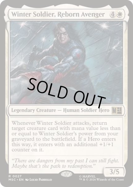 画像1: [EX+]甦ったアベンジャーズ、ウィンター・ソルジャー/Winter Soldier, Reborn Avenger《英語》【MSC】 (1)