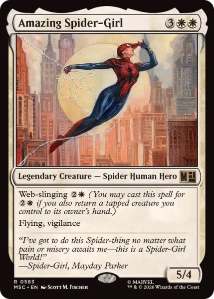画像1: (FOIL)アメイジング・スパイダーガール/Amazing Spider-Girl《英語》【MSC】 (1)