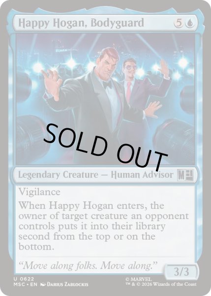 画像1: ボディガード、ハッピー・ホーガン/Happy Hogan, Bodyguard《英語》【MSC】 (1)