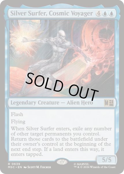 EX+](FOIL)宇宙の旅人、シルバーサーファー/Silver Surfer, Cosmic