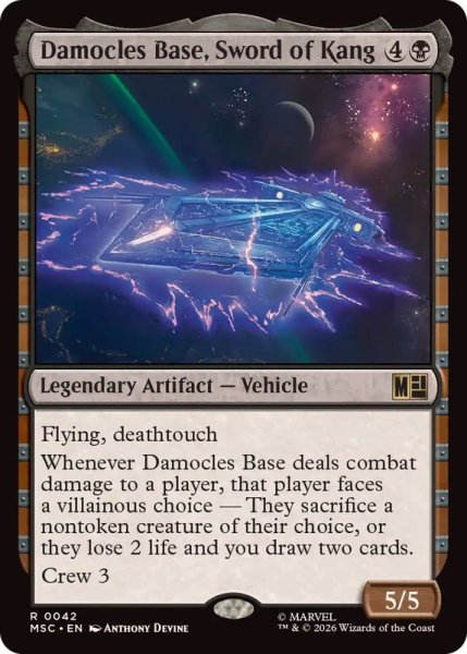 画像1: カーンの剣、ダモクレス基地/Damocles Base, Sword of Kang《英語》【MSC】 (1)