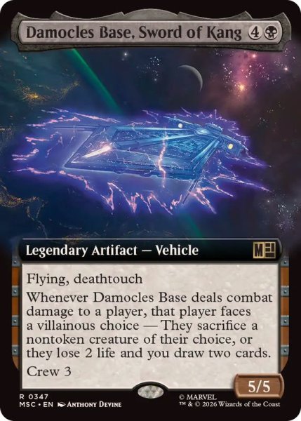 画像1: (フルアート)カーンの剣、ダモクレス基地/Damocles Base, Sword of Kang《英語》【MSC】 (1)