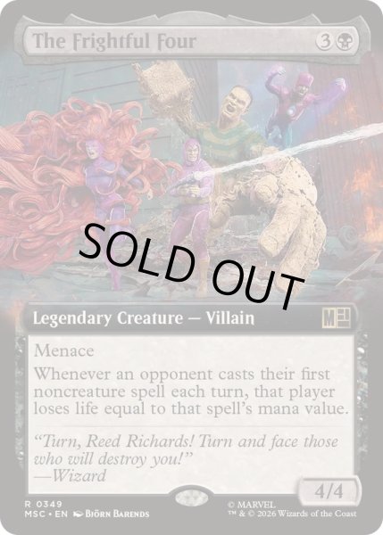 画像1: (FOIL)(フルアート)フライトフル・フォー/The Frightful Four《英語》【MSC】 (1)