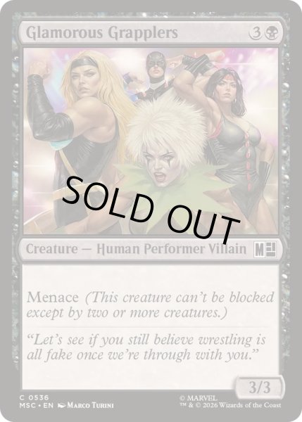 画像1: [EX+](FOIL)魅惑のグラップラーズ/Glamorous Grapplers《英語》【MSC】 (1)