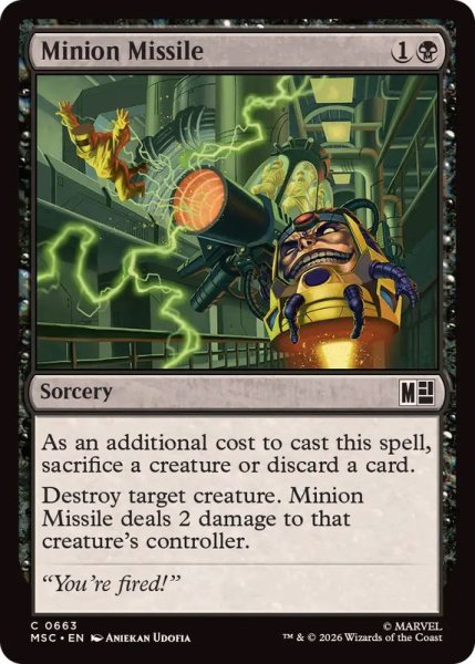 画像1: (FOIL)手下ミサイル/Minion Missile《英語》【MSC】 (1)