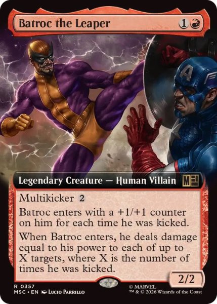 画像1: (フルアート)バトロック・ザ・リーパー/Batroc the Leaper《英語》【MSC】 (1)