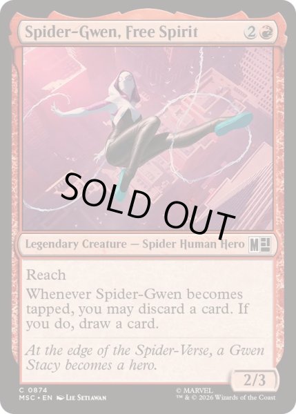 画像1: 自由人、スパイダー・グウェン/Spider-Gwen, Free Spirit《英語》【MSC】 (1)