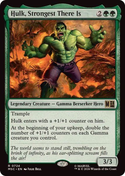 画像1: (FOIL)最強はここにあり、ハルク/Hulk, Strongest There Is《英語》【MSC】 (1)