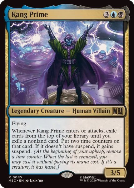 画像1: 絶対的支配者カーン/Kang Prime《英語》【MSC】 (1)