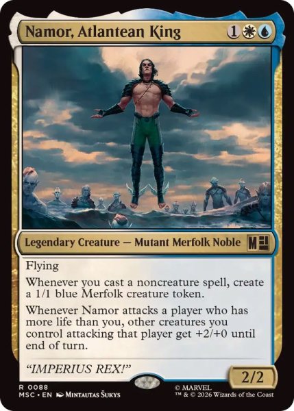 画像1: アトランティスの王、ネイモア/Namor, Atlantean King《英語》【MSC】 (1)