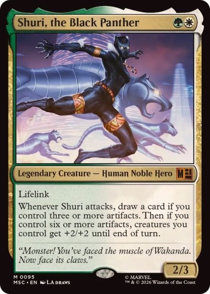 画像1: ブラックパンサー、シュリ/Shuri, the Black Panther《英語》【MSC】 (1)