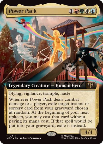 画像1: (フルアート)パワーパック/Power Pack《英語》【MSC】 (1)