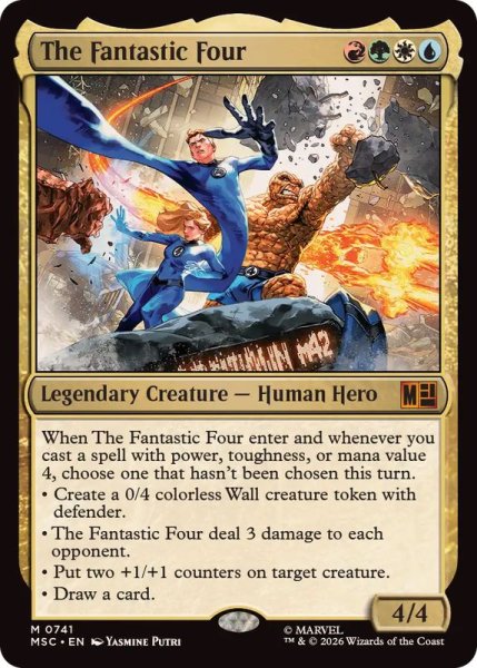 画像1: (FOIL)ファンタスティック・フォー/The Fantastic Four《英語》【MSC】 (1)