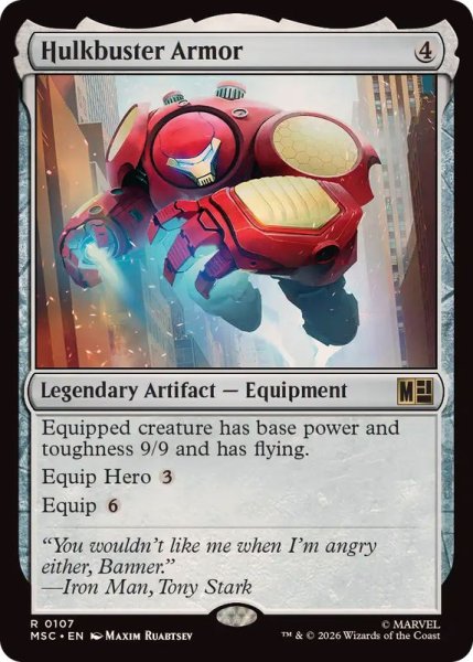 画像1: ハルクバスター・アーマー/Hulkbuster Armor《英語》【MSC】 (1)
