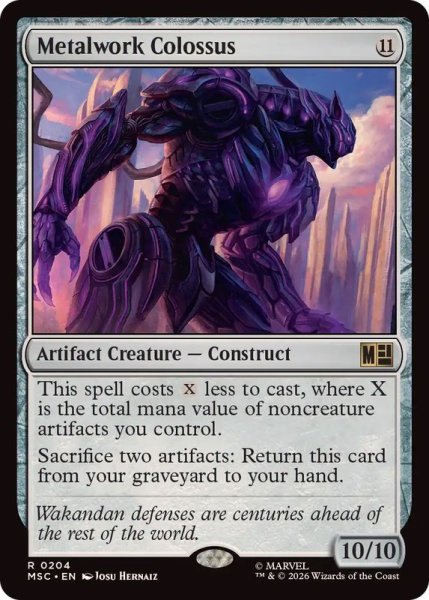 画像1: 金属製の巨像/Metalwork Colossus《英語》【MSC】 (1)