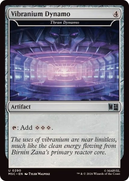 画像1: ヴィブラニウムの発電機/Vibranium Dynamo　//　スランの発電機/Thran Dynamo《英語》【MSC】 (1)