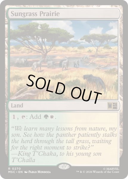 画像1: [EX+](サージFOIL)サングラスの大草原/Sungrass Prairie《英語》【MSC】 (1)