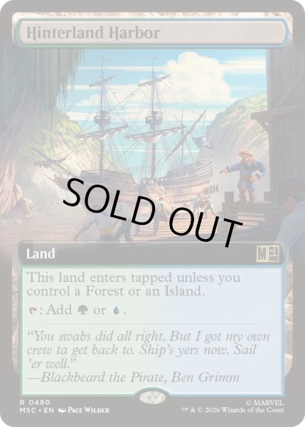 画像1: [EX+](FOIL)(フルアート)内陸の湾港/Hinterland Harbor《英語》【MSC】 (1)