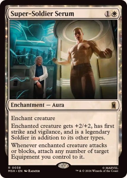 画像1: (FOIL)超人血清/Super-Soldier Serum《英語》【MSH】 (1)